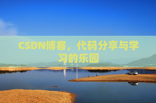 CSDN博客，代码分享与学习的乐园